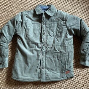 Kids Green Lined Corduroy Jacket